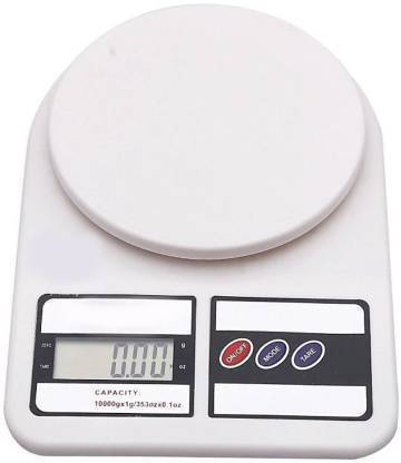 AYRISH Digital Kitchen Weighing Machine For Kitchen Use with Backlit LCD Display for Measuring Kitchen Food products/ Kitchen Items Weighing Scale