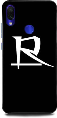 Rockyard Back Cover for Redmi Note 7 RName,RLetter,AlphabetBackCover,Designer,Alphabet