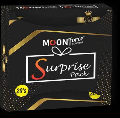 MOONFORCE MOON FORCE CONDOM SURPIRSE PACK (PACK OF 20) (SET OF 1) Condom