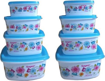 Ecodex Plastic Grocery Container  - 2000 ml, 1350 ml, 750 ml, 500 ml