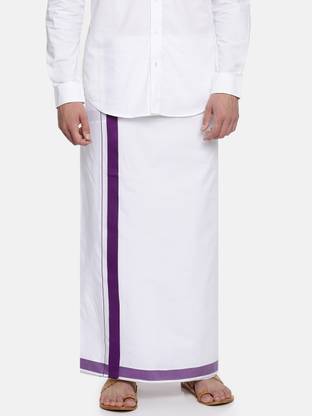 Jansons Solid Men Dhoti