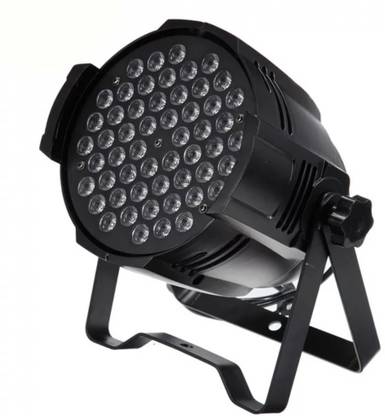 GD Gold Led Par Stage Light with 3W X 54 RGB (3 in 1) Led bulb for DJ Disco Party, Home Party, Wedding, Festivals, Live shows and Stage Lighting Dual Disco Ball