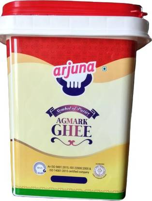 Arjuna 2 lt Bucket Pure and Fresh cow desi ghee from india|Pure desi from cow milk|cow desi ghee|2 lt cow ghee Bucket Pack Drum