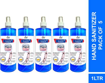 DNA Lifestyle Safe+  Cleanser - 1 ltr Hand Sanitizer Bottle
