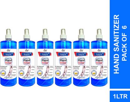 DNA Lifestyle Safe+  Cleanser - 1 ltr Hand Sanitizer Bottle