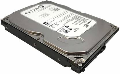 Seagate SGT500 500 GB Desktop Silver, Black SATA Internal Hard Disk Drive (HDD) (Barracuda 500 GB Internal Hard)