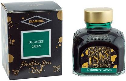 DIAMINE DELAMERE GREEN 80 ML Ink Bottle