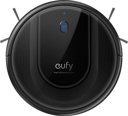 Eufy by Anker Robovac G10 Hybrid Robotic Floor Cleaner with Powerful Suction,Drop-sensing Technology with 2 in 1 Mopping and Vacuum (WiFi Connectivity, Google Assistant and Alexa)