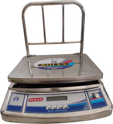 Katevala 70KG Capacity Jumbo 350x400MM Pole Digital Display SS Body Weighing Scale