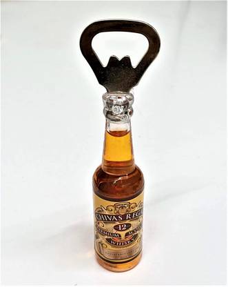 TANISHKA EXPORT Beer Bottle Shape Bottle Opener with Magnet,Pack of 2 Bottle Opener