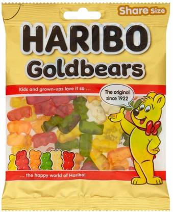 Haribo Goldbears Share Size Jellie Regular Jelly Candy
