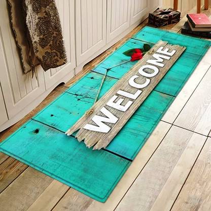 TIB Green Polyester Runner