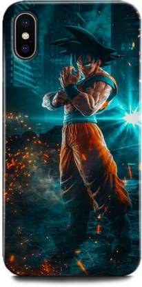 INDICRAFT Back Cover for Apple iPhone X GOKU, DRAGON BALL Z, ANIME, SUPERSAIYAN, VEGETA, NARUTO