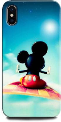 WallCraft Back Cover for Apple iPhone XS MICKEY MOUSE, FLYING CARPET, CARTOON, ART, DISNEY