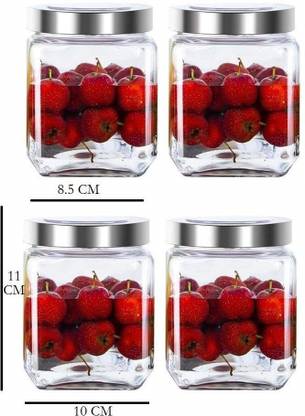 The Planet Zone Glass Grocery Container  - 580 ml