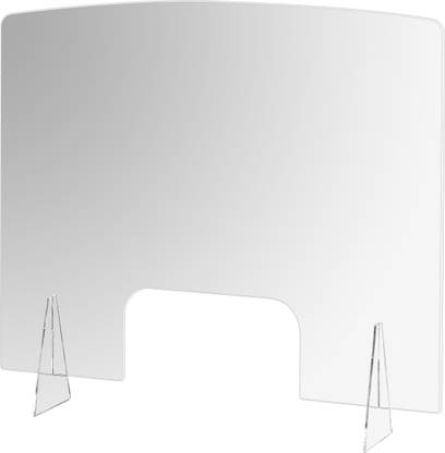 CareDone 0 Compartments Acrylic Table Shield