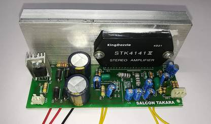 Salcon Electronics STK4141 II Audio AF Power Amplifier Board, Digital Stereo 200 W for Car Sound Recorder and Sound Circuit Electronic Hobby Kit