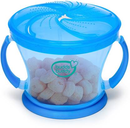 Buddsbuddy Premium BPA Free Snack Dispenser, Feeding Bowl For Kids, BB7113  - Polypropylene