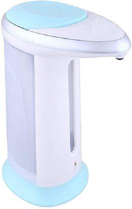Meraki Wonder Sensor Soap Dispenser/Sanitizer Dispenser PVC Sensor Table/Desk Mounted Automatic Liquid Sanitizer Soap Dispenser Touchless 250 ml Lotion, Soap, Shampoo Dispenser