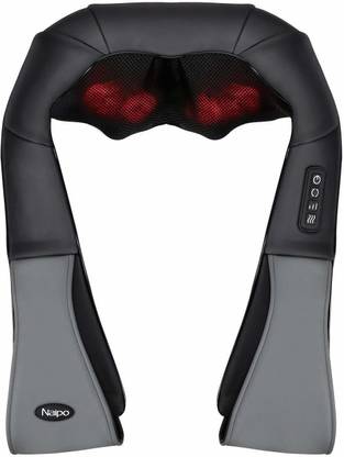 Naipo AZB07G5C1K29 Shiatsu Neck Shoulder Massager Deep Kneading Electric Back Massager wit Massager