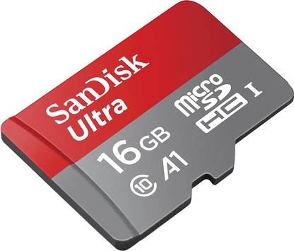 SanDisk 16gb class 10 Ultra 16 GB MicroSDHC Class 10 98 MB/s  Memory Card Compatible with Mobile