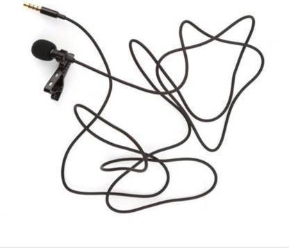 menaso Best Quality 3.5mm Clip Microphone | Collar Mike for Voice Recording | Mic Mobile, PC, Laptop, Android Smartphones, DSLR Camera Microphone