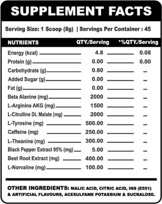 KONG NUTRITION KONG AMP BCAA