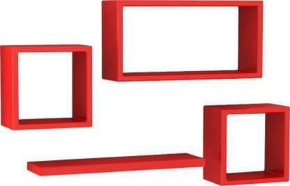 Karam Collections Wooden Wall Shelf