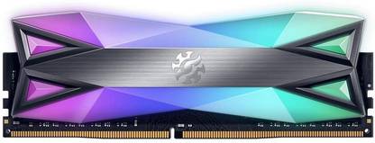 XPG RAM DDR4 8 GB PC DDR4 (SPETRIX D60G DDR4 RGB 8GB (1x8GB) 3200MHz U-DIMM Desktop Memory - AX4U320038G16-ST60)