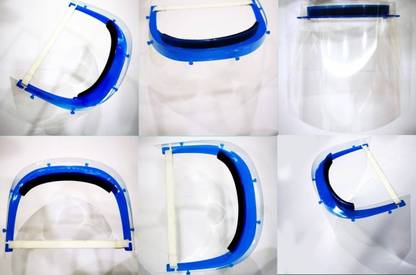 TRUST MARKETING SERVICES (TMS) PROTECTIVE3 Protective Face Shield (Pack of 3) Safety Visor