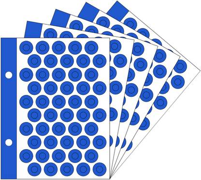 Holeguard 0.6 cm Holeguard500Blue Self Adhesive Sticker