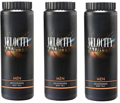VELOCITY deodorising body talc
