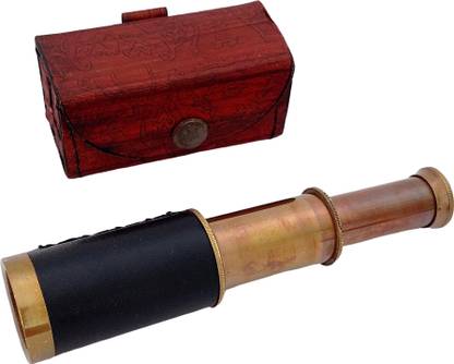 Shoptreed 6" Antique Finish Brass Catadioptric Telescope