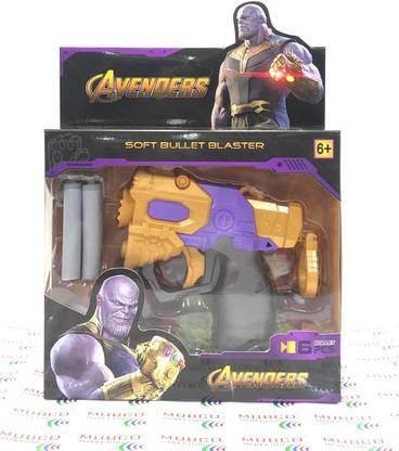 Mubco Avengers Thanos Small Pocket Soft Bullet Gun Guns & Darts