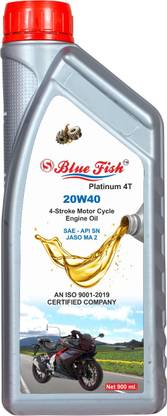 Blue fish 20 W 40 PLATINUM - 4T SN Full-Synthetic Engine Oil