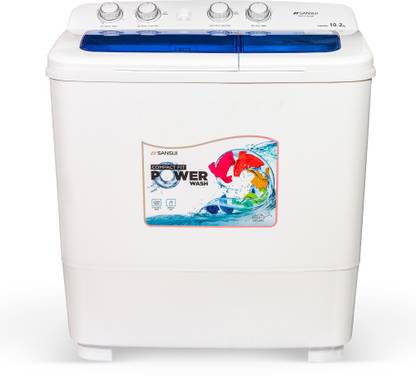 Sansui 10.2 kg Powerful Washer & Spin Semi Automatic Top Load Washing Machine Blue