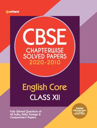 Cbse English Core Chapterwise Solved Papers Class 12 for 2021 Exam
