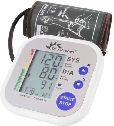 Dr. Morepen BP-02 Monitor Bp Monitor (White) Bp Monitor Adapter