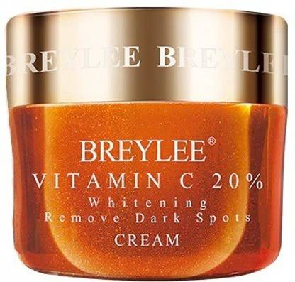 BREYLEE Vitamin C Whitening Facial Cream 20% VC Fade Freckles Remove Dark Spots