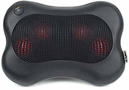 SOBO Shiatsu Back Neck Massager - Kneading Massage Pillow with Heat for Shoulders, Lower Back, Calf, Legs, Foot - Use at Home, Office, and Car, ZMA-13-BK Back Neck Massager - Kneading Massage Pillow with Heat for Shoulders, Lower Back, Calf, Legs, Foot - Use at Home, Office, and Car, ZMA-13-BK Massager