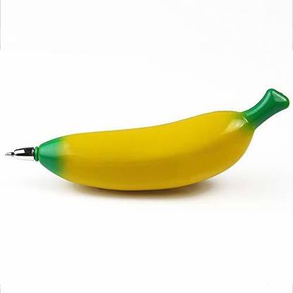 Samvardhan Fancy Banana shape writing Ball Pens Stationery Stick Ballpoint Pens Ball Pen