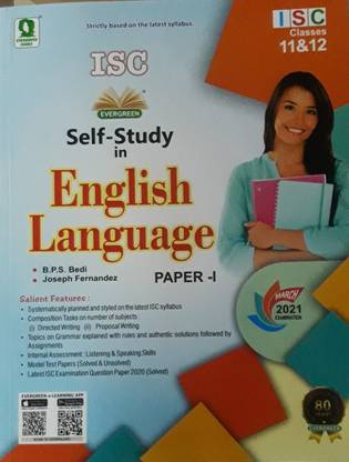 ISC SELF-STUDY IN ENGLISH LANGUAGE PAPER-I CLASS-11 & 12