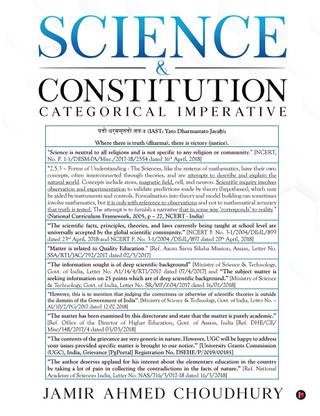 Science and Constitution