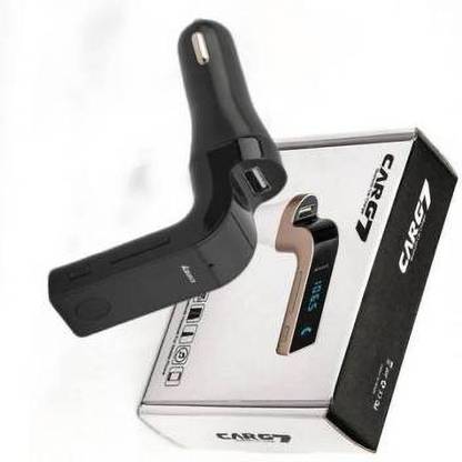 ouzej v2.0 Car Bluetooth Device with FM Transmitter, USB Cable, FM Player, Audio Receiver, Car Charger, 3.5mm Connector, MP3 Player