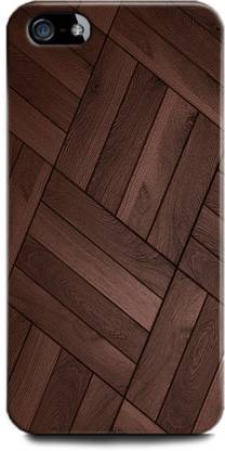 INDICRAFT Back Cover for Apple iPhone 5s WOOD, BROUNE WOODEN, TEXTURE, PATTERN