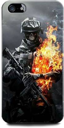 INDICRAFT Back Cover for Apple iPhone 5s ARMY, SOLDIER, COUNTER STRICK, GAME, CALL OF DUTY
