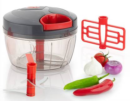3D METRO SUPER STORE Stovekraft New Handy Mini Plastic Chopper Vegetable & Fruit Chopper