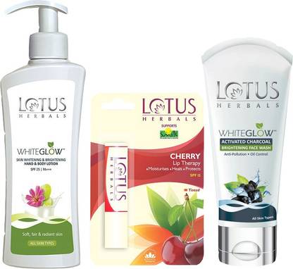 LOTUS HERBALS Herbals Combo ( White Glow