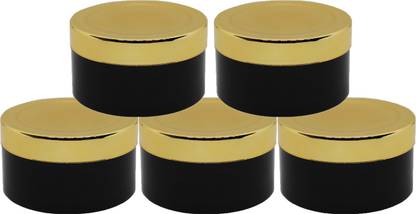 Pack of 5 Plastic Utility Container  - 50 ml FUTURA MARKET Brown