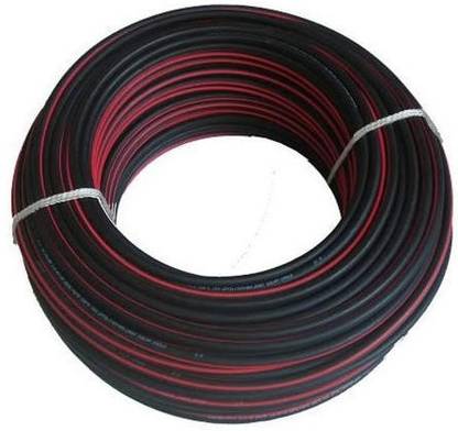 siechem DC solar cable Electron Beam Cross Linked Polyolefin 4 sq/mm Red 50 m Wire